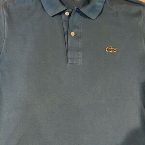 Lacoste  Big Boy’s Teal Blue Polo Shirt